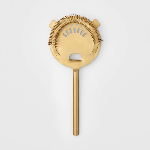 Stainless Steel Cocktail Strainer Gold - Project 62™ | Target