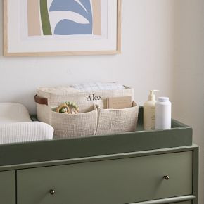 Cotton Diaper Caddy | West Elm (US)