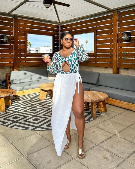 Loving this swimsuit and coverup combo! It’s giving rich auntie vibes. TTS. Wearing a L.

Swimsuit, swim, beach outfit, swimsuit coverup, amazon fashionn

#LTKSeasonal #LTKswim #LTKstyletip