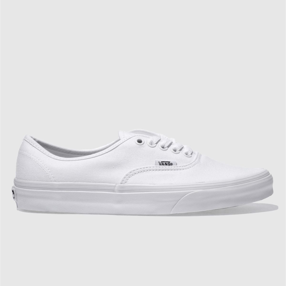 Mens White Vans Authentic Trainers | schuh | Schuh