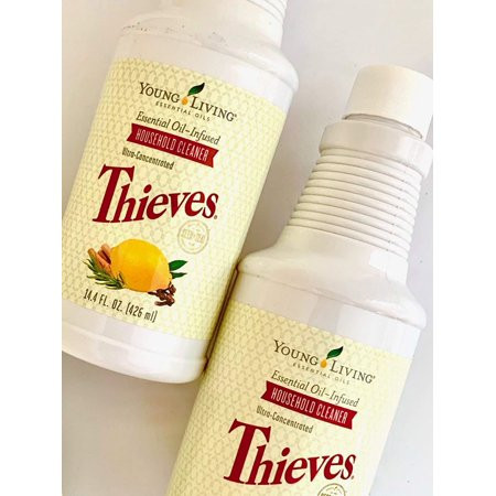 Thieves Household Cleaner 14.4 fl.oz. by Young Living Essential Oils - TWO (2) PACK | Walmart (US)