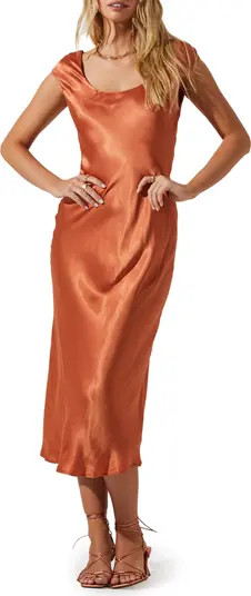 ASTR the Label Makenna Satin Dress | Nordstromrack | Nordstrom Rack