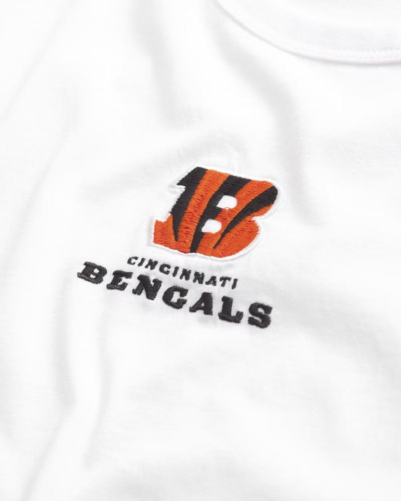 Short-Sleeve Cincinnati Bengals Graphic Skimming Tee | Abercrombie & Fitch (US)