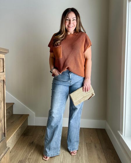 Casual Outfit 

Fit tips: Top size down if in-between, L // jeans XL 

Style guide  transitional outfit  spring outfit  spring fashion  spring style  cap sleeve top  blue jeans 

#LTKstyletip #LTKSeasonal #LTKmidsize