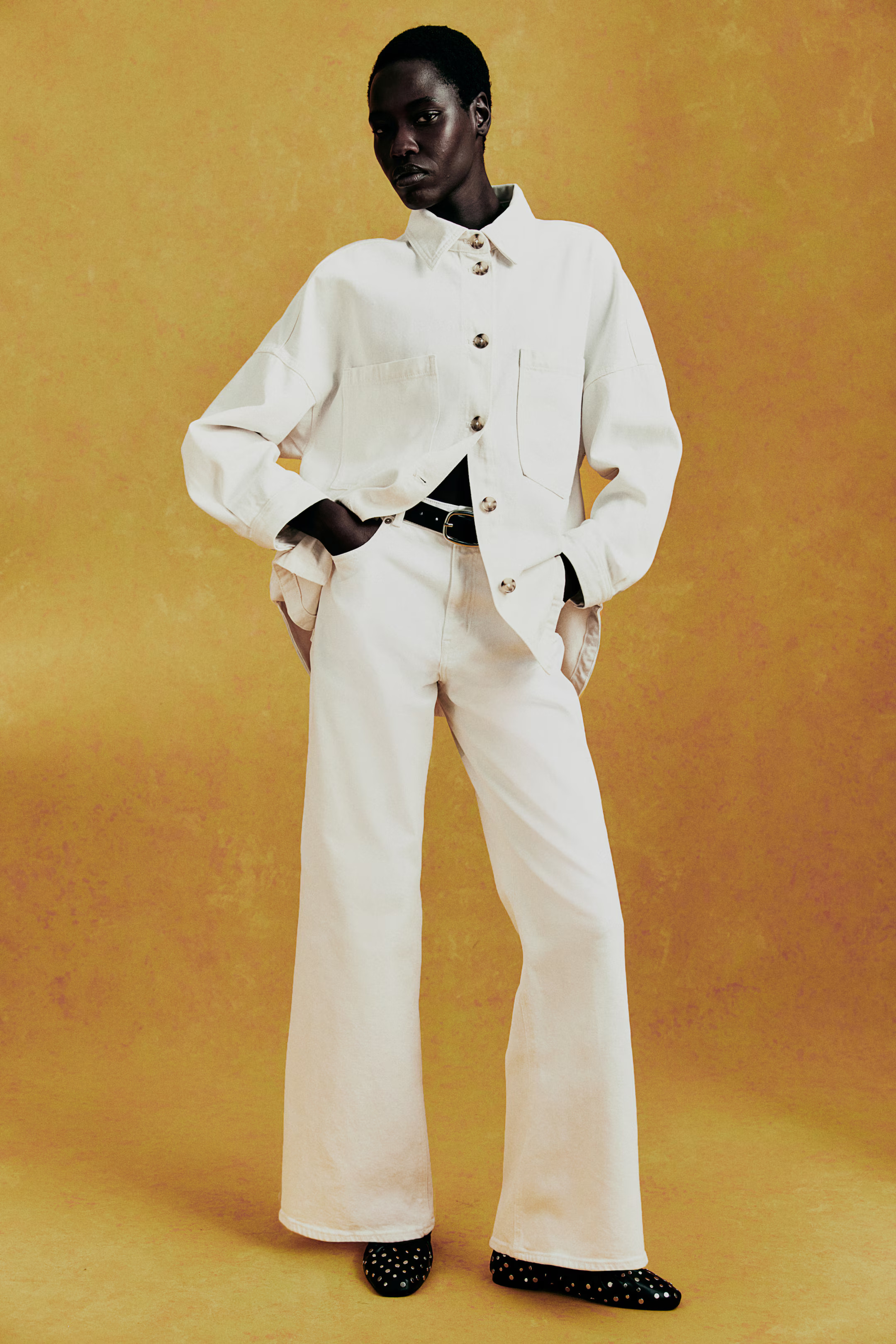 Harper High Rise Wide Leg Jeans | H&M (US + CA)