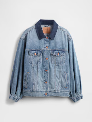 Gap × DÔEN Oversized Icon Denim Jacket | Gap (US)