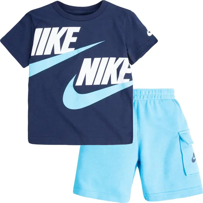 Kids' T-Shirt & Cargo Shorts Set | Nordstrom Rack