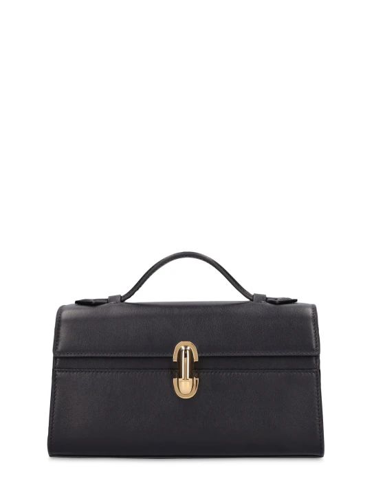 The symmetry leather top handle bag - Savette - Women | Luisaviaroma | Luisaviaroma