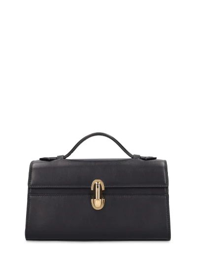 The Symmetry leather top handle bag | Luisaviaroma