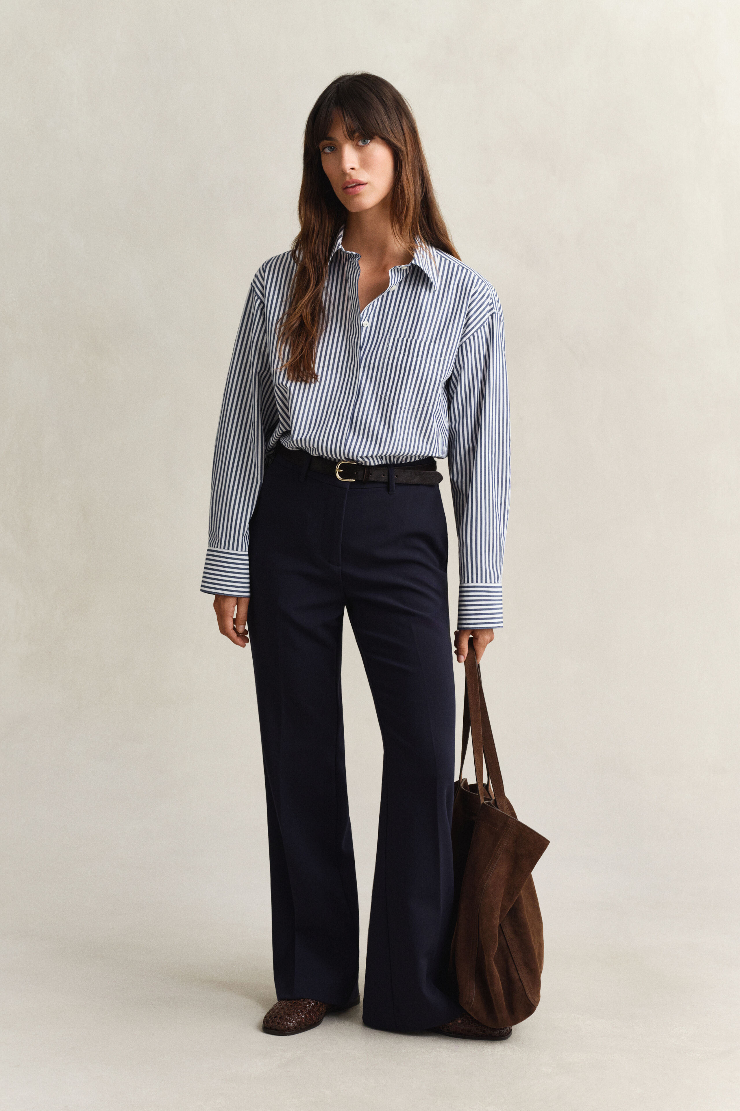 Striped Poplin Shirt | Gant