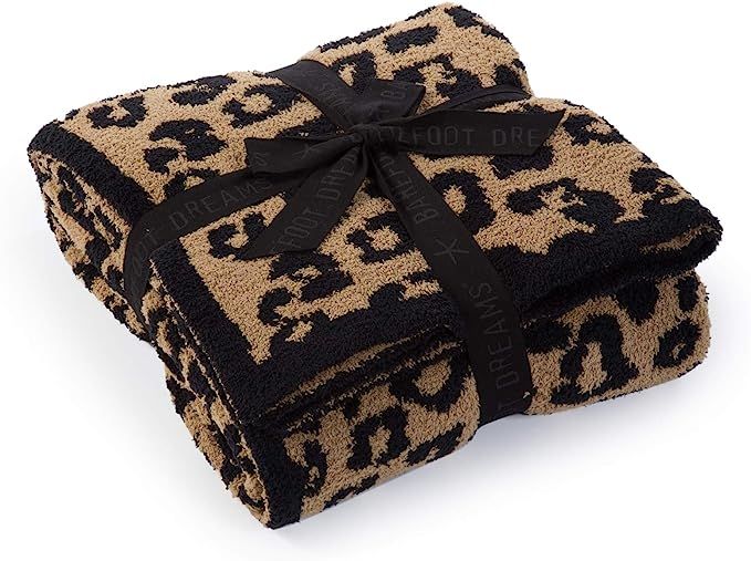 Barefoot Dreams CozyChic Barefoot in The Wild Throw Leopard One Size | Amazon (US)