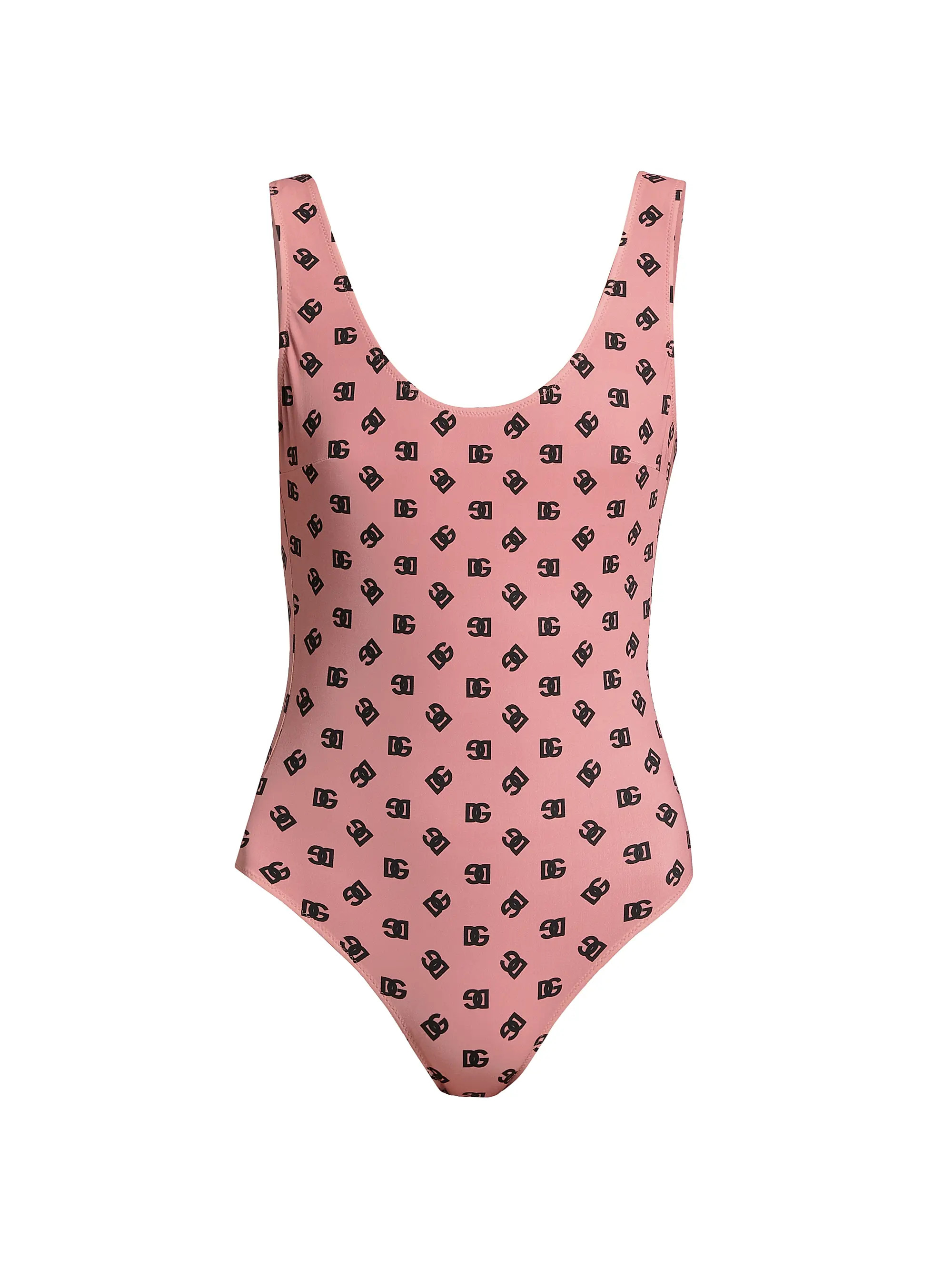 DG Logo Olympic One-Piece Swimsuit | Saks Fifth Avenue