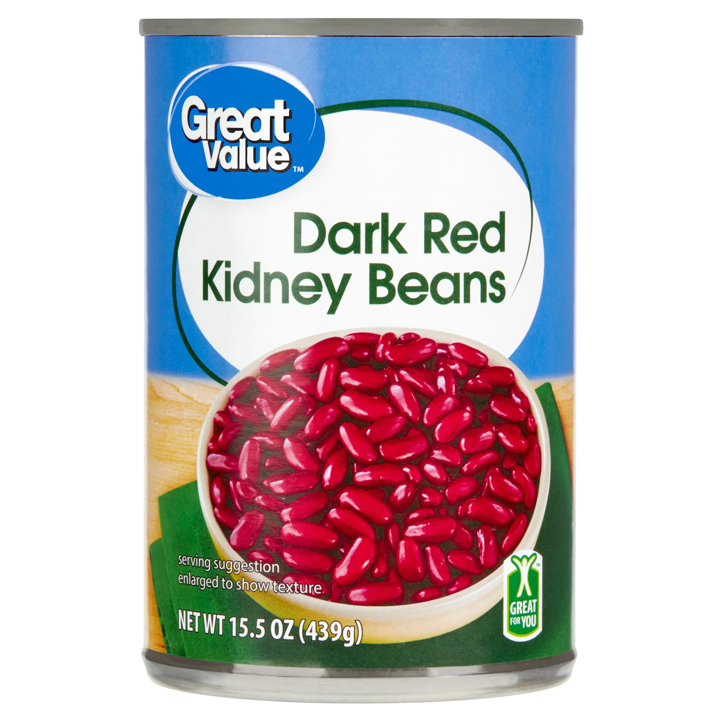 Great Value Dark Red Kidney Beans, 15.5 oz | Walmart (US)