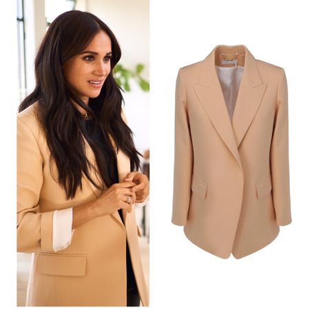 Meghan wearing Chloe tailored blazer #work 

#LTKstyletip