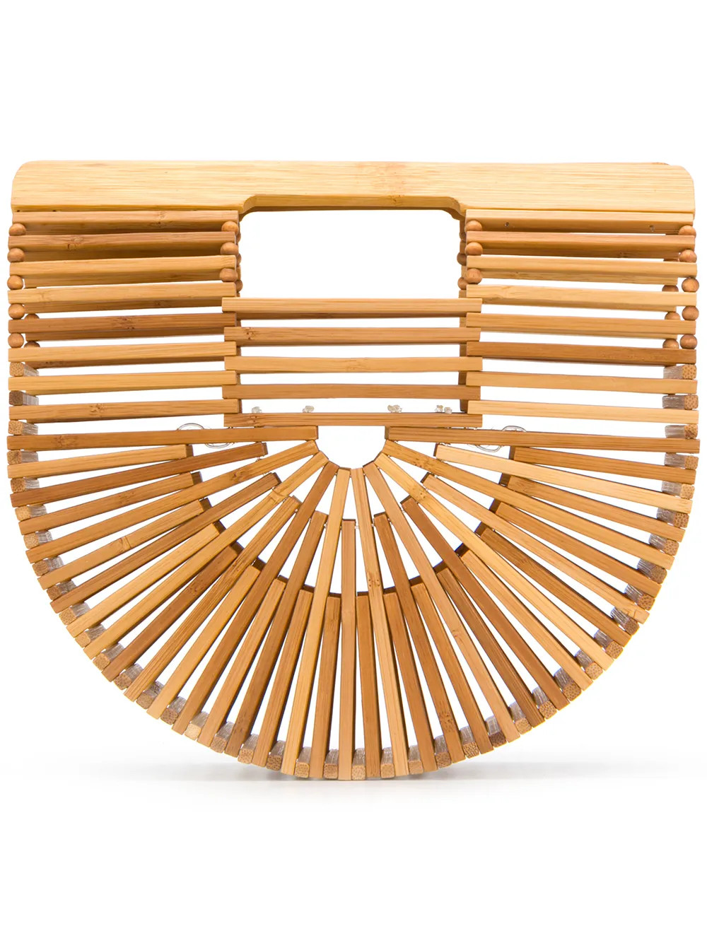 Cult Gaia Gaia's Ark Mini tote bag - Nude & Neutrals | FarFetch Global