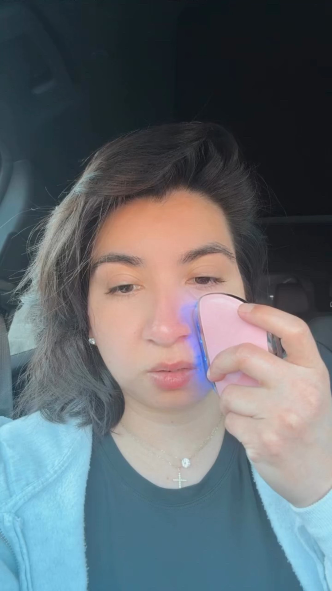 My new nightly ritual 🤍✨ The SCULPTLIT LED Gua Sha is giving sculpted, snatched, and glowing. It combines LED therapy + lymphatic sculpting and I’ve been obsessed with how refreshed my face looks after using it. Self-care but make it effective. @Skin Gym @ulta 

 #skincareroutine #ledtherapy #guyasha

#LTKmomlife #LTKTravel #LTKselfcare