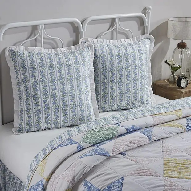 COTTAGE CLASSICS EURO SHAM SET OF 2 | Antique Farm House