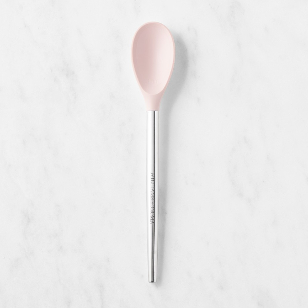 Williams Sonoma Stainless-Steel Silicone Spoon | Williams-Sonoma