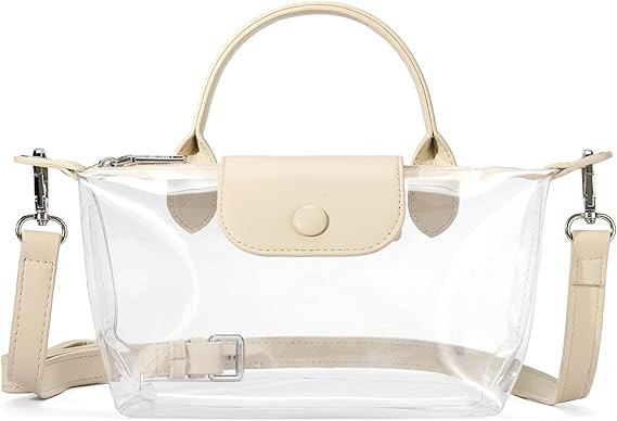 BOSTANTEN Clear Bag for Stadium Approved Small Crossbody Purse Handbags for Concerts Sports Event... | Amazon (US)