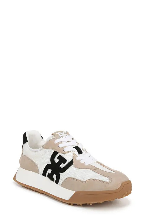 Sam Edelman Langley Sneaker in White/tan/black at Nordstrom, Size 8 | Nordstrom