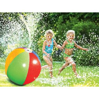 Splash and Spray Water Sprinkler Ball Toy | The Home Depot