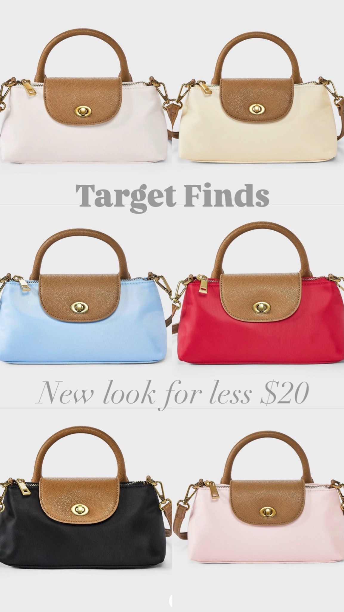 @target new mini bags. These are only $20 target style

#LTKSeasonal #LTKootd