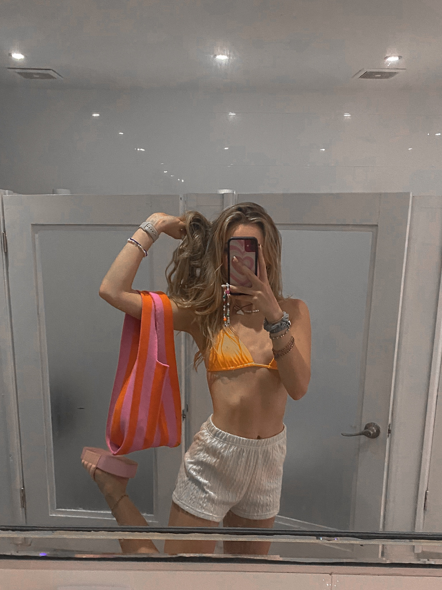 Swim vacation neon bikini swimsuit beach bag resort platform sandals hairstyles summer 

#LTKstyletip #LTKfitness #LTKswim