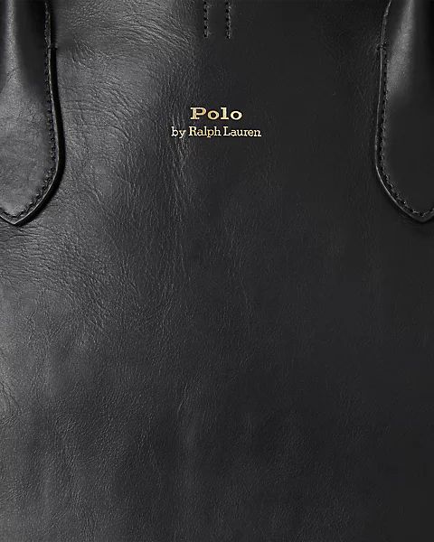 Leather Large Bellport Tote | Ralph Lauren (UK)