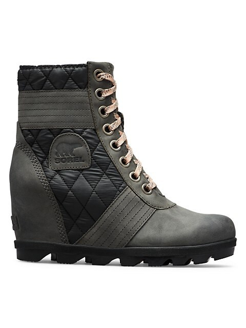 Sorel Lexie Hidden Wedge Waterproof Booties on SALE | Saks OFF 5TH | Saks Fifth Avenue OFF 5TH