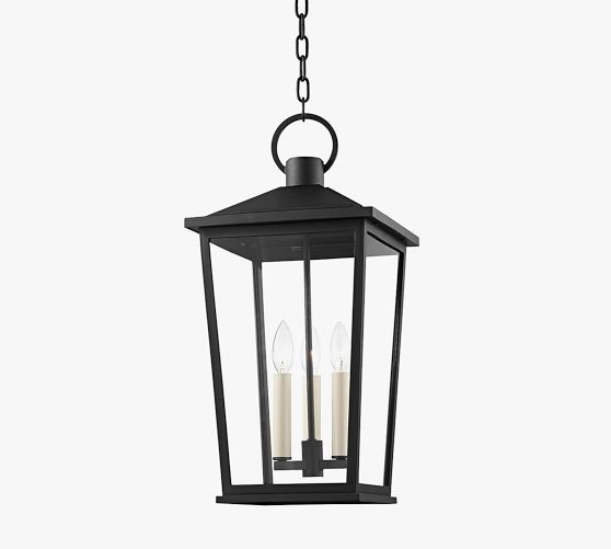 Salma Outdoor Metal Pendant (11") | Pottery Barn (US)