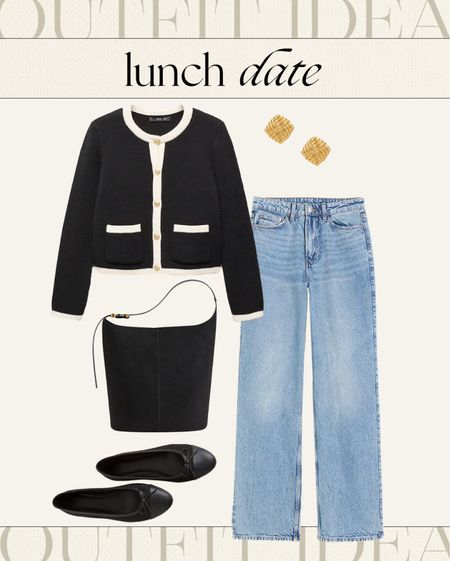 Lunch date outfit idea 🤍 jeans, cardigan, ballet flats

#LTKfindsunder100 #LTKfindsunder50 #LTKstyletip