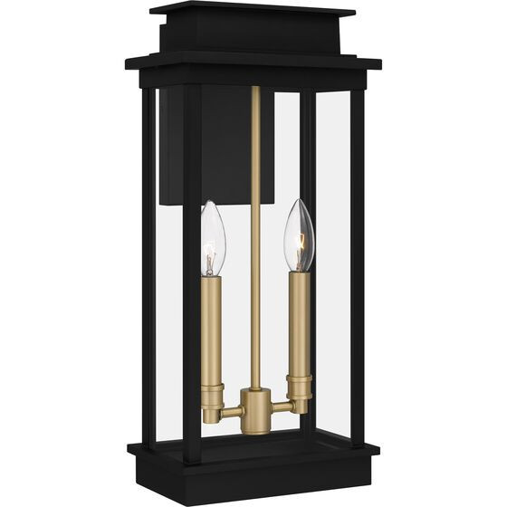 Noelle 18 Inch Tall 2 Light Outdoor Wall Light by Quoizel | 1800 Lighting