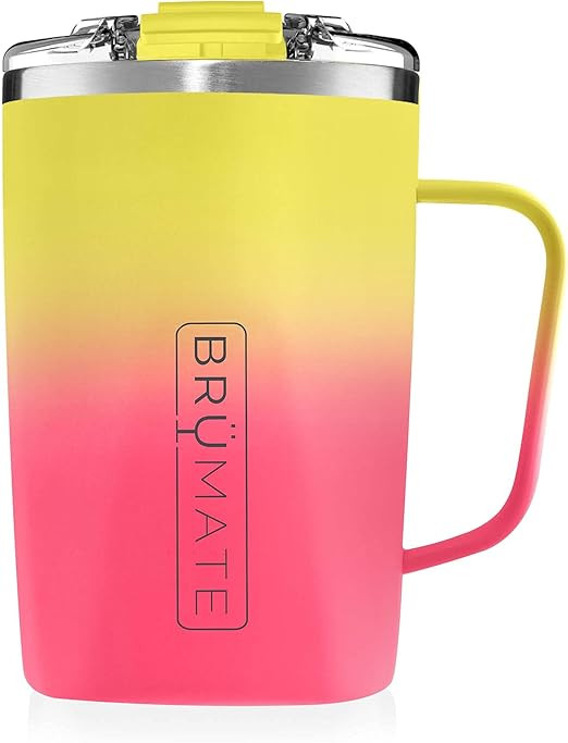 BrüMate Toddy - 16oz 100% Leak Proof Insulated Coffee Mug with Handle & Lid - Stainless Steel Co... | Amazon (US)