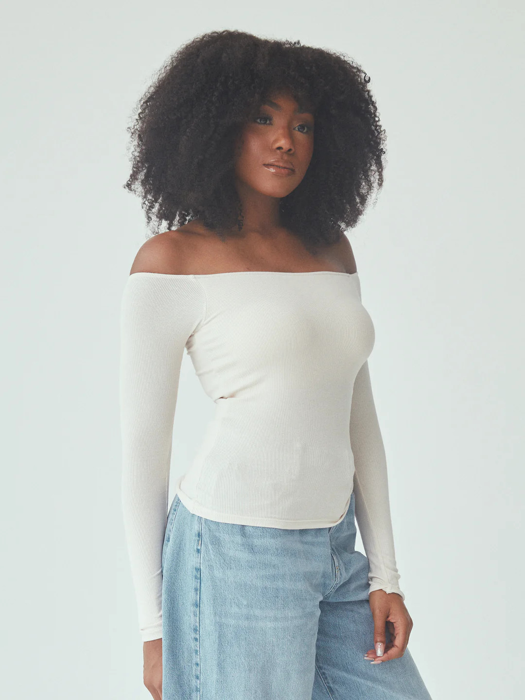 Off The Shoulder Brami (Full Length) | Klassy