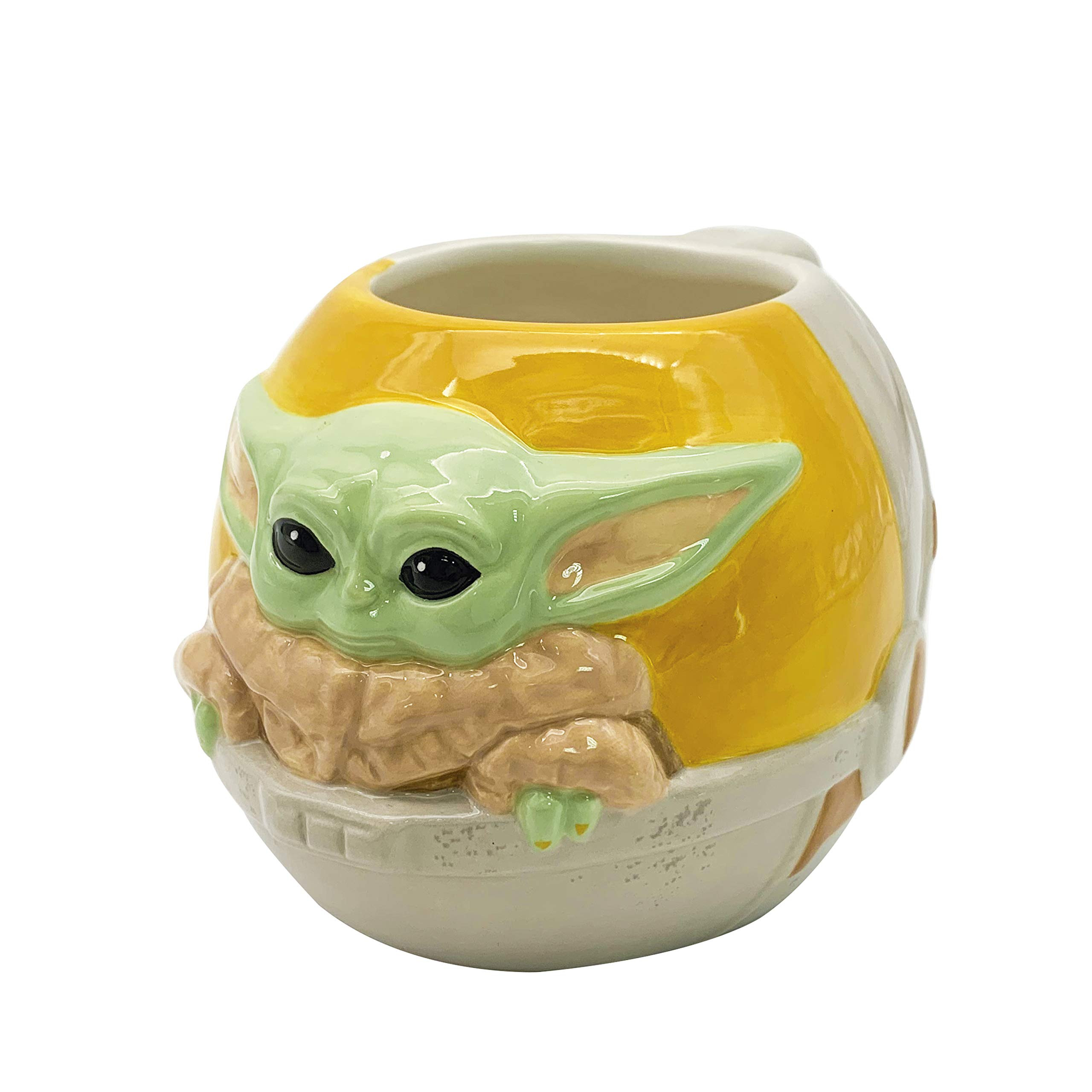 Zak Designs Star Wars The Mandalorian The Child Sculpted Ceramic Coffee Mug Collectible Keepsake ... | Amazon (US)