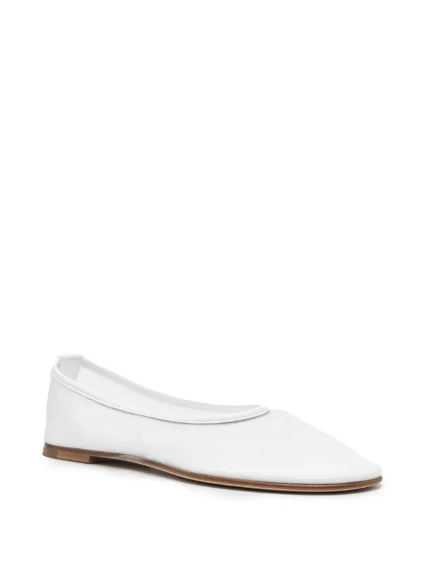 Dear Frances Balla Ballerina Shoes | White | FARFETCH | Farfetch Global