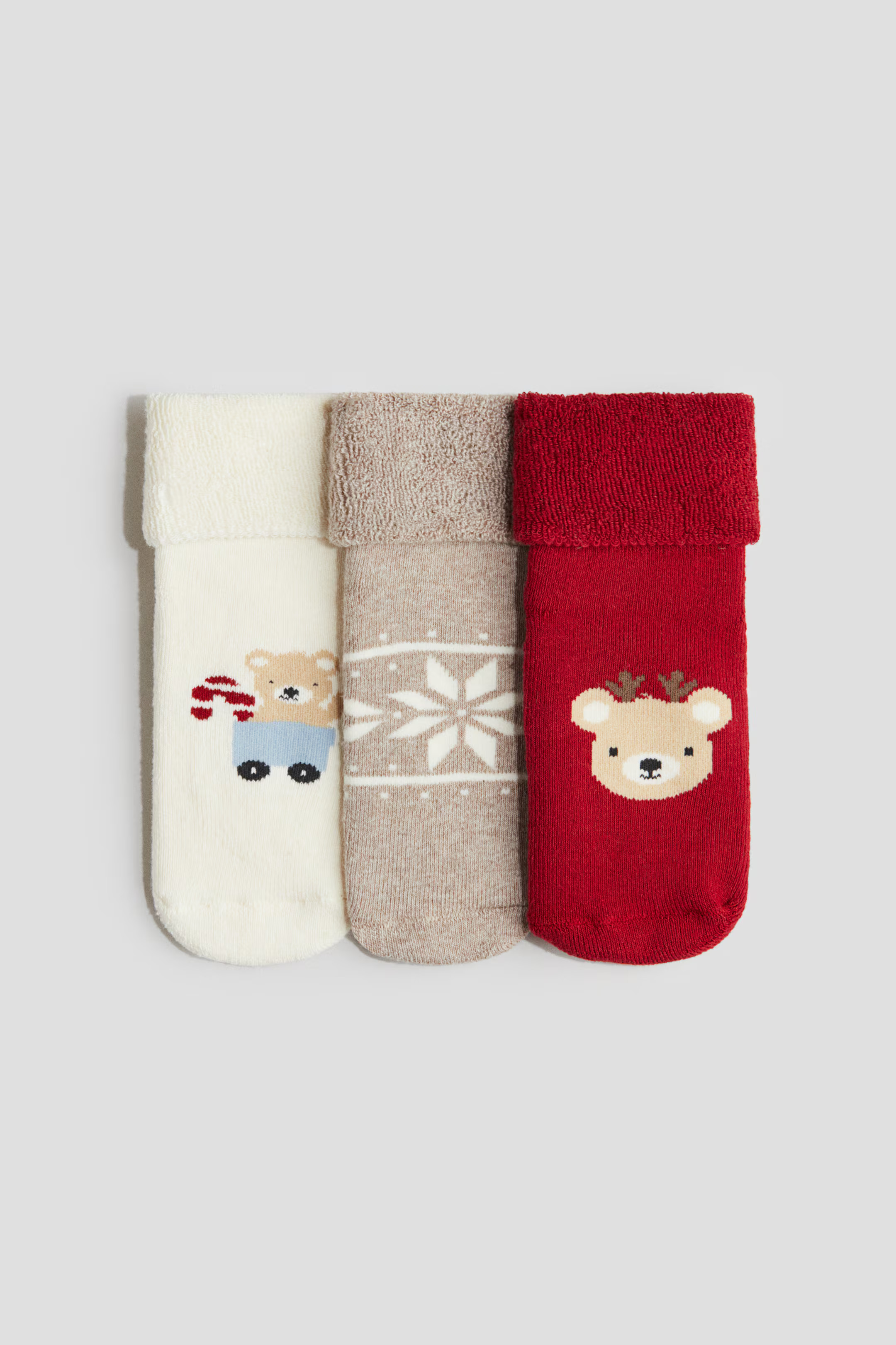 3-pack Terry Socks | H&M (US + CA)