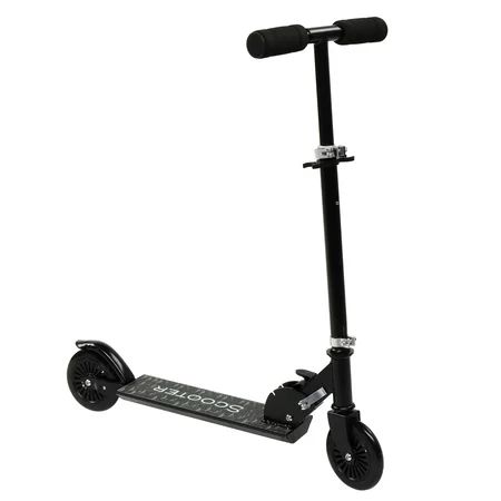 Scooter for Teens 3 Height Adjustable Easy Folding Stylish and Sporty Black | Walmart (US)