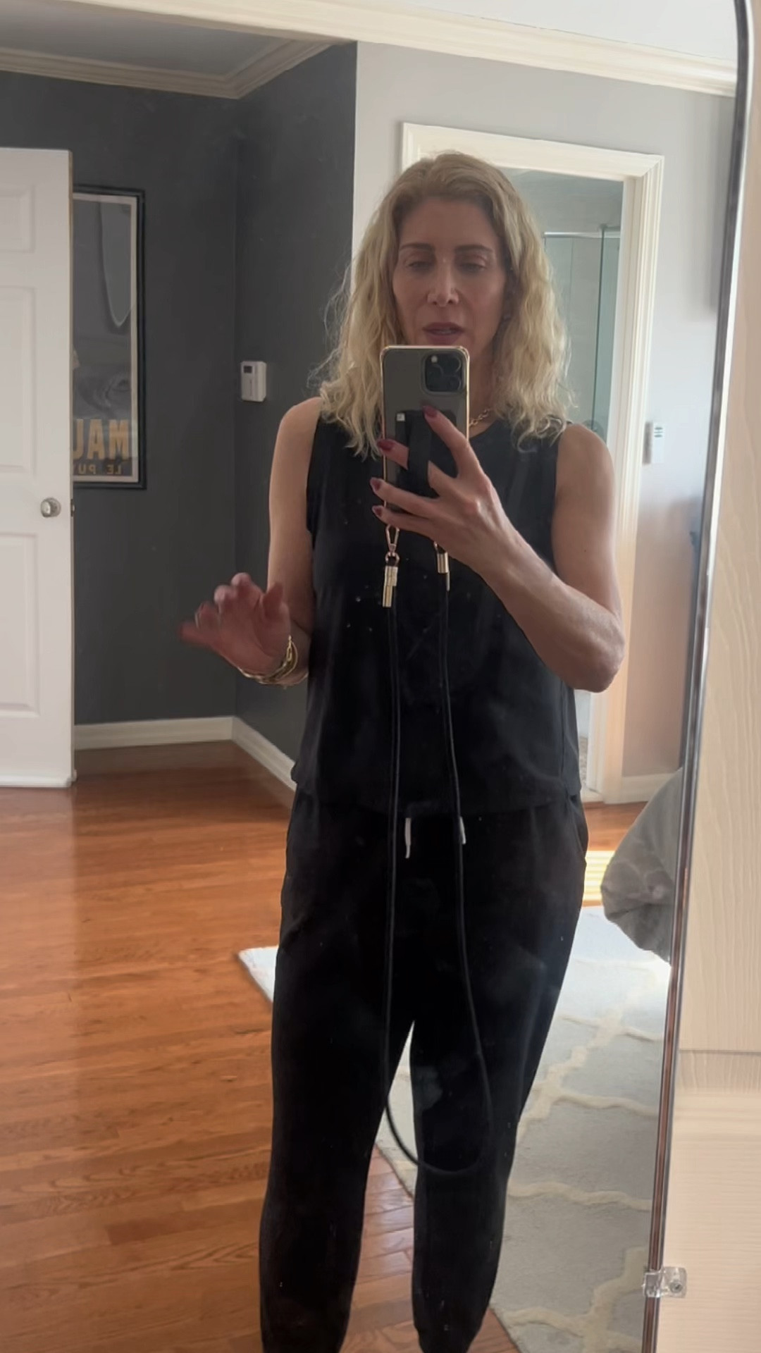 I’m loving this athletic tank I just got and it’s now 20% off! It has a cropped
relaxed fit. Comes in 5 colors and runs from XXS-3X. I am wearing a medium for reference. 

#LTKfitness #LTKfindsunder50 #LTKsalealert