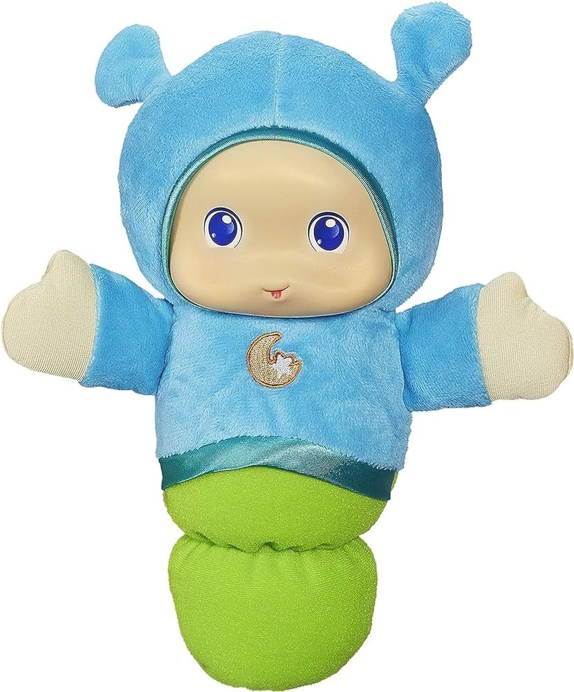 Playskool Blue Glo Worm Stuffed Lullaby Toy for Babies with Soothing Melodies | Amazon (US)