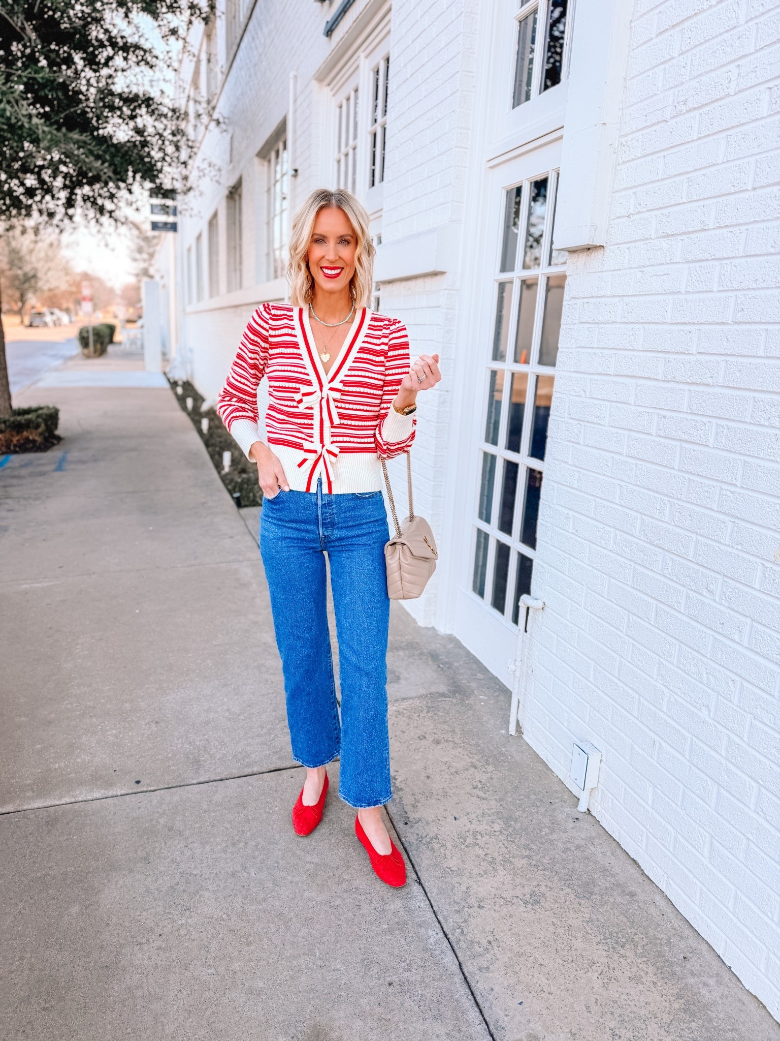 This bow sweater is perfect for Valentine’s Day! 

Amazon / Amazon sweater / Classic style / Striped sweater 

#LTKFindsUnder100 #LTKFindsUnder50