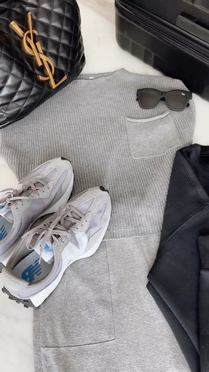 Comfortable and stylish airport/travel outfit. Great quality and everything runs tts. I am wearing a size small in all pieces. 
Travel outfit 
Airport outfit 




#LTKgrwm #LTKTravel #LTKootd