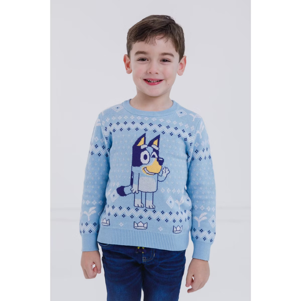 Bluey Christmas Matching Family Long Sleeve Sweater Toddler | Target