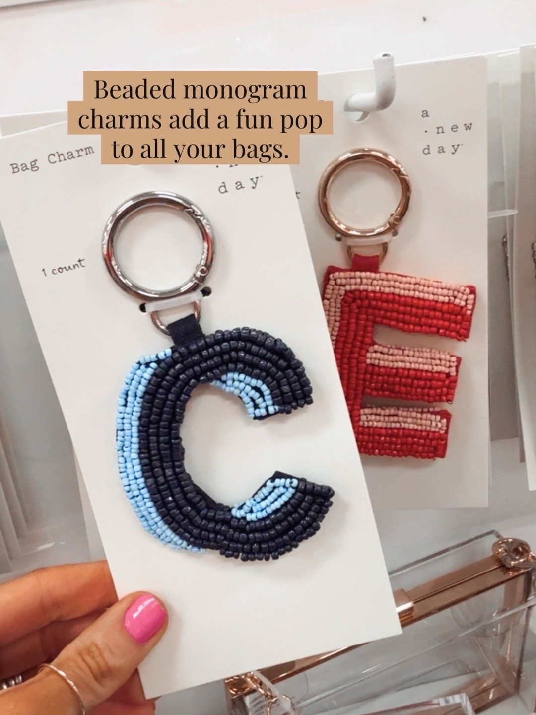 Such a fun pop of color for your bag!

#LTKootd #LTKSeasonal #LTKOver40