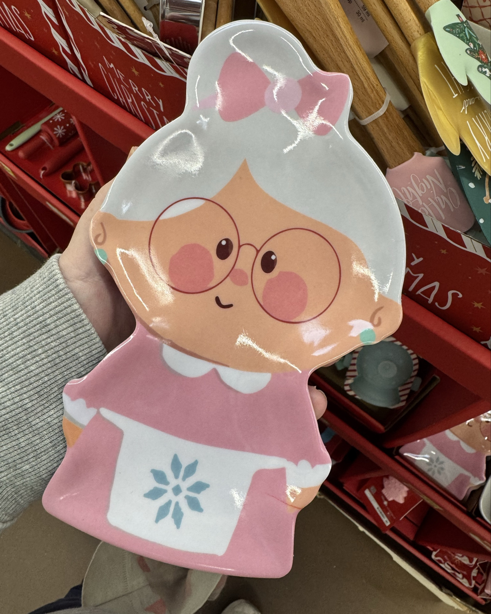 Christmas spoon rest from Walmart! So cute! My store only had a couple so linked other ones my store didn’t have. Of course I bought the Mrs. Claus one!! These would make cute holiday gifts too  

#LTKSeasonal #LTKHoliday #LTKGiftGuide