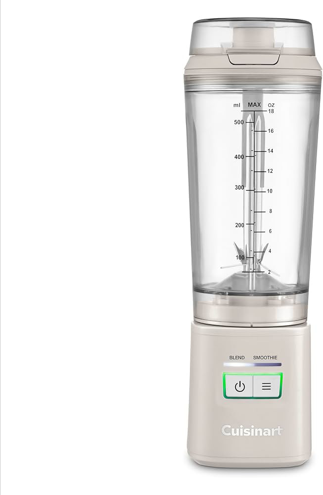 Cuisinart Cordless Rechargeable Portable Blender for Smoothies & Shakes, Personal Smoothie, Compa... | Amazon (US)