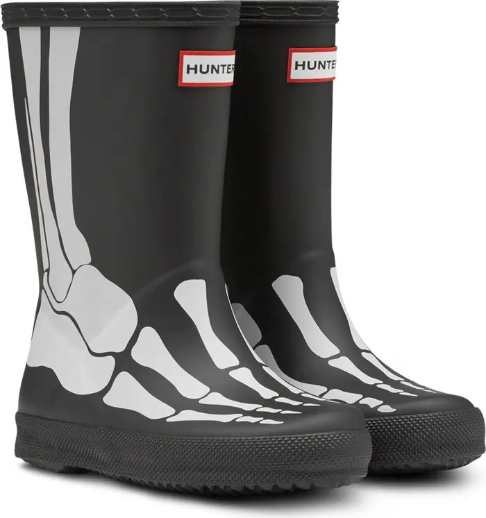 Original First Classic Skeleton Print Waterproof Rain Boot | Nordstrom
