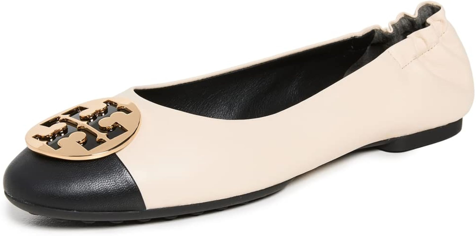 Tory Burch Women's Claire Cap Toe Ballet Flats | Amazon (US)