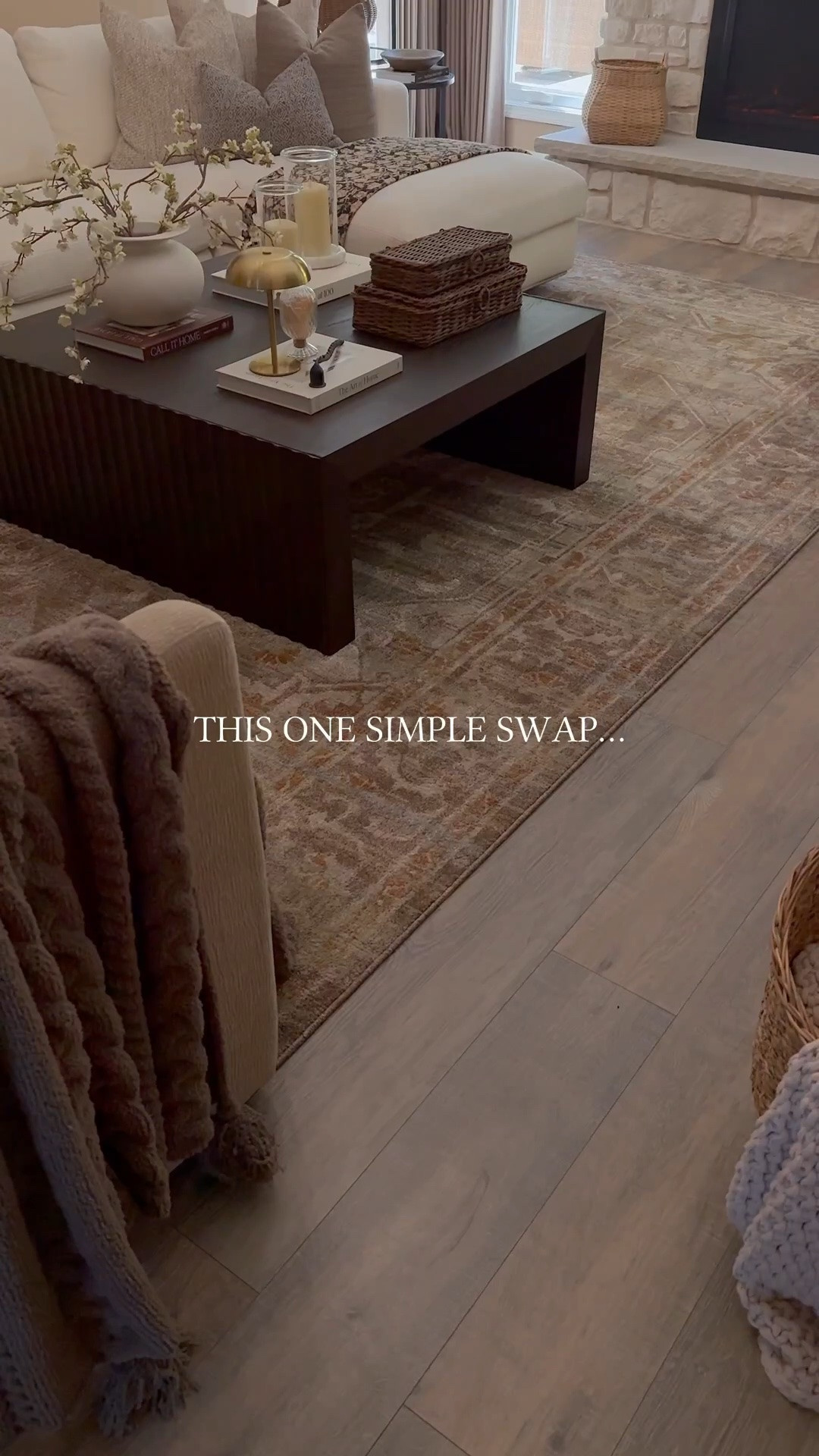 Brightened Up My Living Room With One Simple Swap

This rug completely changed the feel of my living room. It instantly made the space feel lighter, brighter, and so much softer. The texture and warm neutral tone are exactly what I was looking for, and it layers beautifully with the rest of my decor. My rug is from my friends over at @Quince — the Eden Performance Rug in Beige, size 7’10” x 10’2”. It truly made the whole space feel refreshed and pulled together.

#quincepartner #livingroomrug #livingroomdecor #livingroominspo #livingroomstyle #neutralhome #neutraldecor #cozylivingroom #quincerug #homedecor #arearug #interiordesign #homeinspo #moderntraditional #cozyhome #livingroomideas #warmneutralhome #homestyling #familyroomdecor #designerinspired.

#LTKHome #LTKSaleAlert