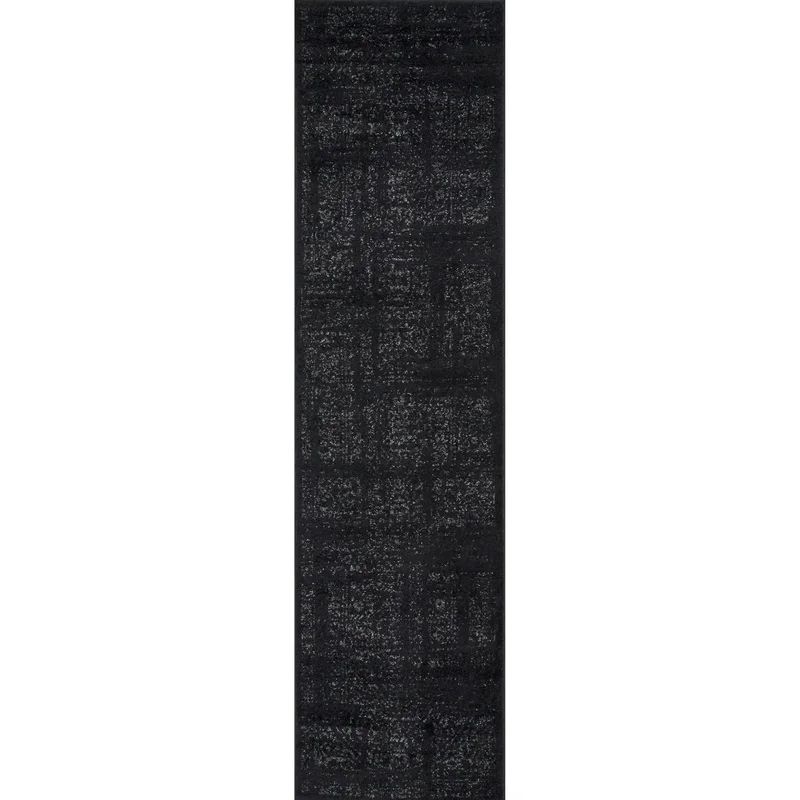 Geoff Oriental Black/Gray Area Rug | Wayfair North America